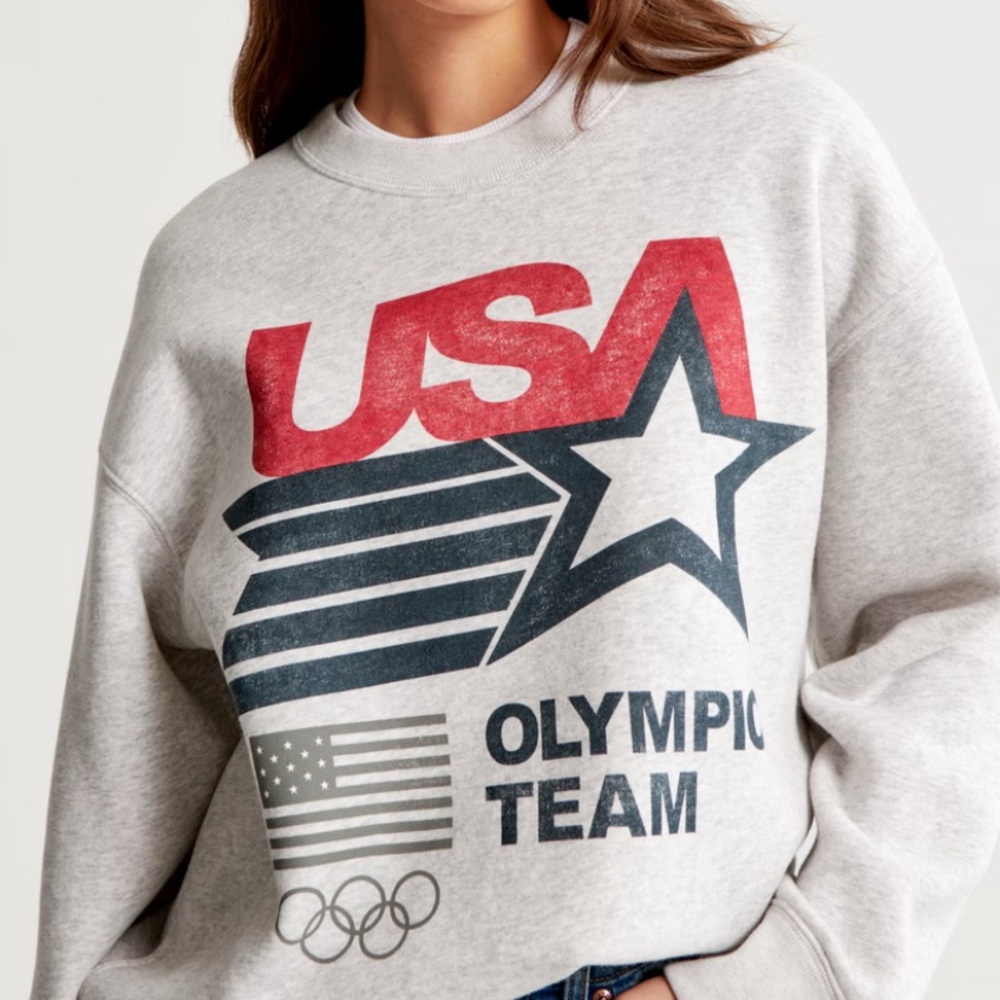 Abercrombie Olympics Sunday Crew - Small